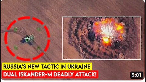Russian Forces Unleash New Strategies in Ukraine Using Iskander M Missiles.