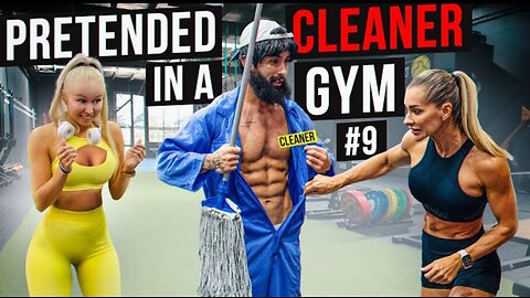 Elite Powerlifter Pretended to be a CLEANER | Anatoly GYM PRANK