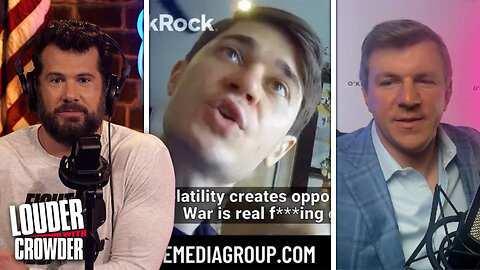 EXCLUSIVE: JAMES O'KEEFE JOINS! EXPOSES BLACKROCK'S CONTROL OVER U.S GOVERNMENT! | Louder with Crowder