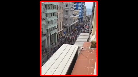 Massive Protests Erupt in Cuba as Citizens Demand End to Communist Dictatorship - 2389