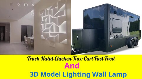 New Design Food Truck and Indoor Bedroom Bedside Wall Lamp Review