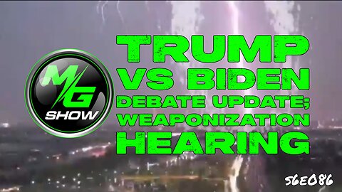 🔴LIVE - 12:05pm ET: Trump vs Biden Debate Update; Weaponization Hearing