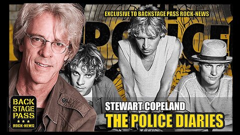 The Police Diaries: Unveiling the Formation & Early Days of Rock's Iconic Trio with Stewart Copeland