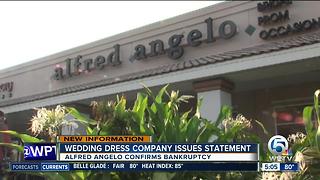 Alfred Angelo issues statement after filing for bankdruptcy