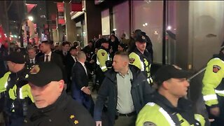 PM Justin Trudeau Swarmed By Angry Protesters