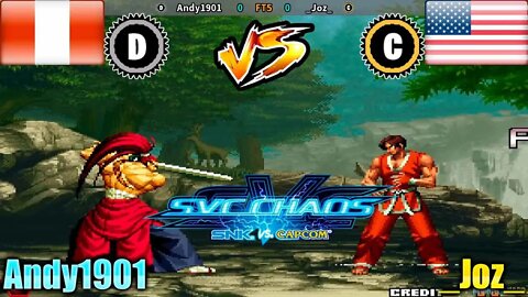 SNK vs. Capcom: SVC Chaos (Andy1901 Vs. _Joz_) [Peru Vs. U.S.A.]