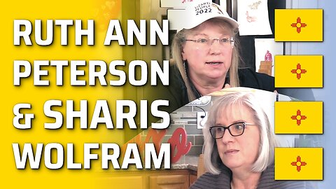 Ruth Ann Peterson and Sharis Wolfram in Albuquerque, New Mexico, Thursday, February 2, 2023