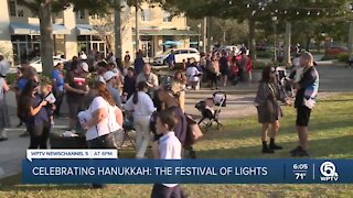 Celebrating Hanukkah in Jupiter