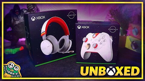Starfield Limited Edition Xbox Controller and Headset - UNBOXED - Unboxing and First Impressions