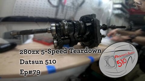 Datsun 280zx 5-speed Trans Rebuild (Datsun 510 Ep 79)