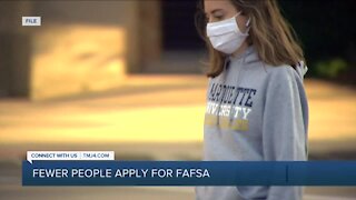 Wisconsin sees drop in students applying for federal aid to pay for college