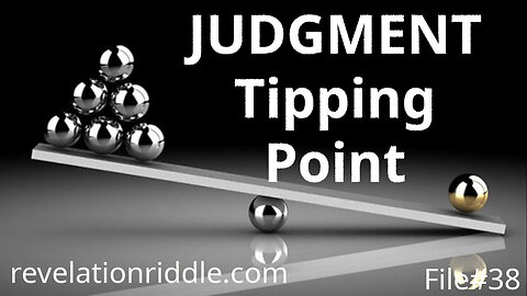 Judgment Tipping Point STONE JUDGMENT | BIBLE PROHECY | END TIMES