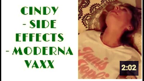 CINDY - SIDE EFFECTS - MODERNA 💉
