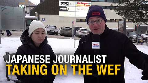 Ezra Levant speaks with Japanese independent journalist taking on the World Economic Forum