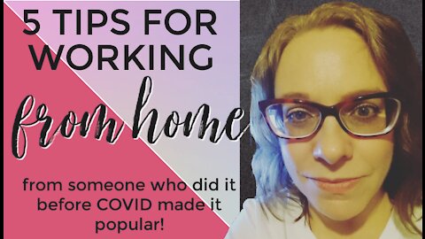 5 Necessary Tips for Working From Home