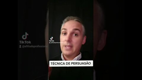 TECNICA DE PERSUASÃO #Shorts