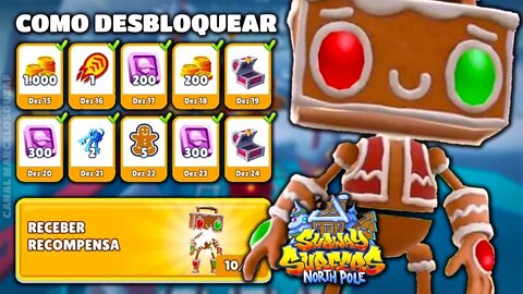 Como Ganhar o Gingerbot do Subway Surfers Polo Norte 2021