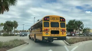 New bus stop and route on San Carlos Blvd.