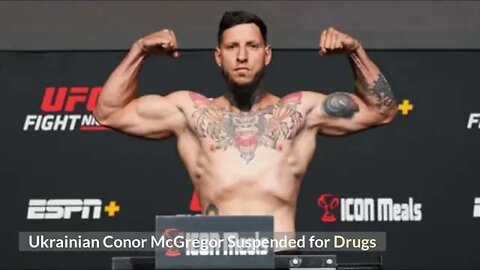 Ukrainian Conor McGregor Suspended for Drugs