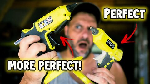 Ryobi just made the perfect tool EVEN MORE PERFECT! This is the all new Ryobi 18v Cordless Glue Gun