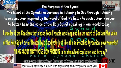 Vatican III: Francis' Synod on Synodality is going to be 'a mishmash of confusion and heresy'