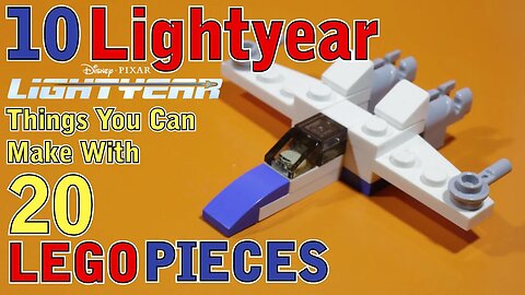 10 Lightyear things you can make with 20 Lego pieces