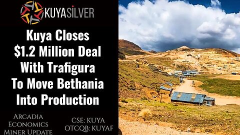 Kuya Closes $1.2 Million Deal With Trafigura To Move Bethania Into Production