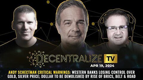 Andy Schectman critical warnings: Western banks losing control over GOLD, silver price...