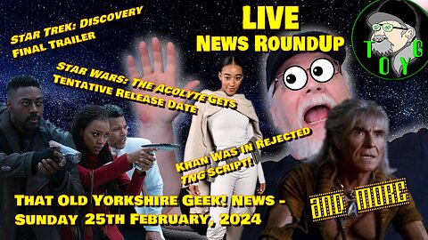 Sunday News Live Stream - TOYG! News - 25th February, 2024