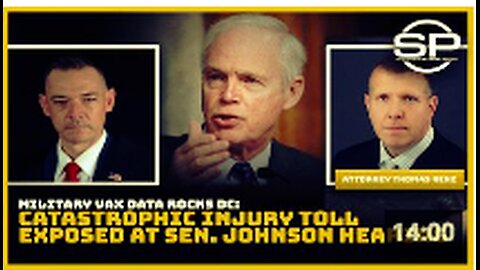 Military Vax Data Rocks DC: Catastrophic Injury Toll Exposed At Sen. Johnson Hearing