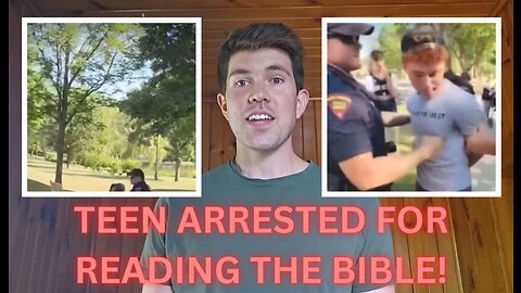 'WORTH IT' Teen Arrested for Reading Bible on the Sidewalk Speaks Out