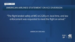 Unruly passenger forces American flight to divert to Kansas City International Airport
