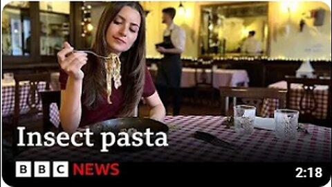Italian food: Insect pasta divides diners - BBC News