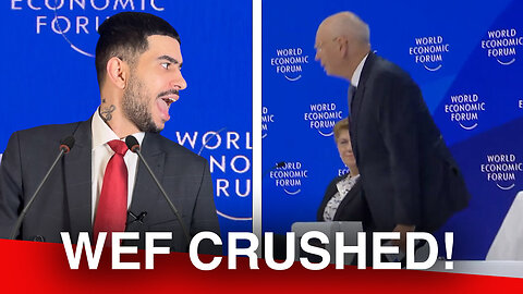 BREAKING NEWS: New WEF Participant Does the Unthinkable at 2024 Davos Meeting – Best Video Ever!