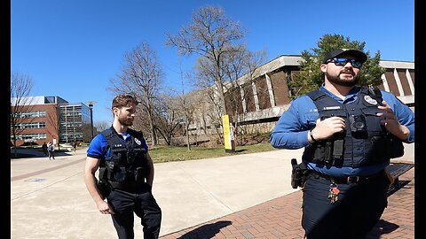 Rowan University (New Jersey): Numerous Complaints Phoned In, Police Called Out, Preaching the Gospel To Thousands, Some Bless Me, Others Cuss Me Out Or Give Me The Middle Finger