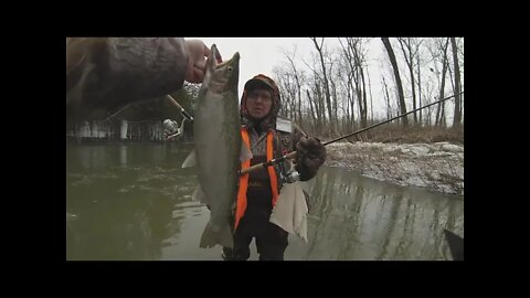 February Steelhead Fishing