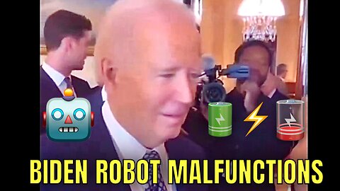 Biden’s Batteries COMPLETELY Drained TODAY during this conversation🪫