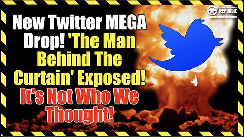 New Twitter MEGA Drop! 'The Man Behind The Curtain' Exposed! It's Not Who We Thought!