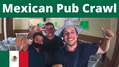 Mexican Pub Crawl in Merida! 🇲🇽