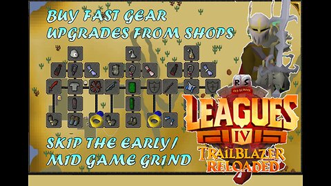 Old School Runescape Shop Gear & Weapon Upgrades