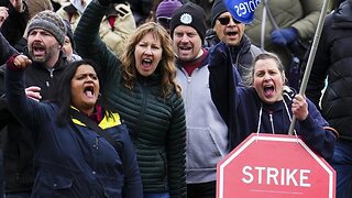 Canadian Federal Employees on strike for 47% more money and working less!