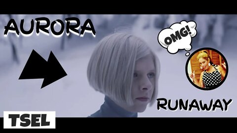AURORA Reaction RUNAWAY TSEL Aurora TSEL RUNAWAY Official MV reaction! Aurora Aksnes TSEL reacts!