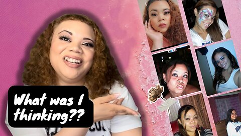 Adventures in Youthful Makeup: Exploring My Beauty Journey Through My Glamorous Past.