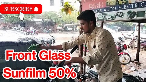 New XUV 300 Front Glass Sun Flm 50% 🚗