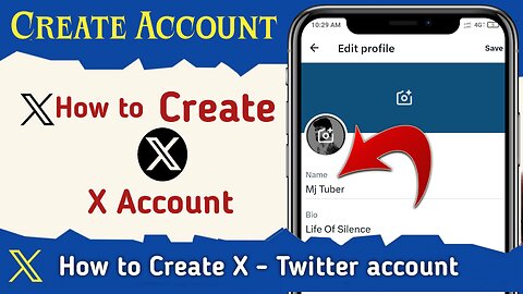 How To Create X - twitter Account | Create X - twitter Account | Mj Tuber | X Account Create