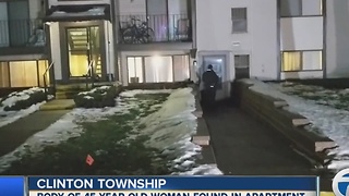Body found inside Clinton Township apartment