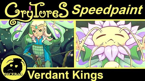 Crytures Speedpaint - Verdant Kings