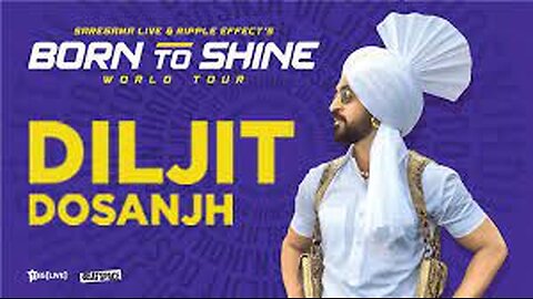 Diljit Dosanjh: Born To Shine (Official Music Video) G.O.A.T