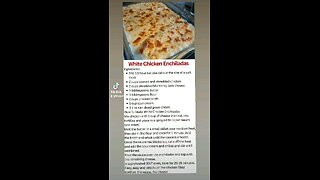 white chicken enchiladas