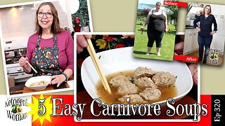 5 Carnivore Soups for Weight Loss | Easy Carnivore Diet Soup Recipes for Winter! Dairy Free